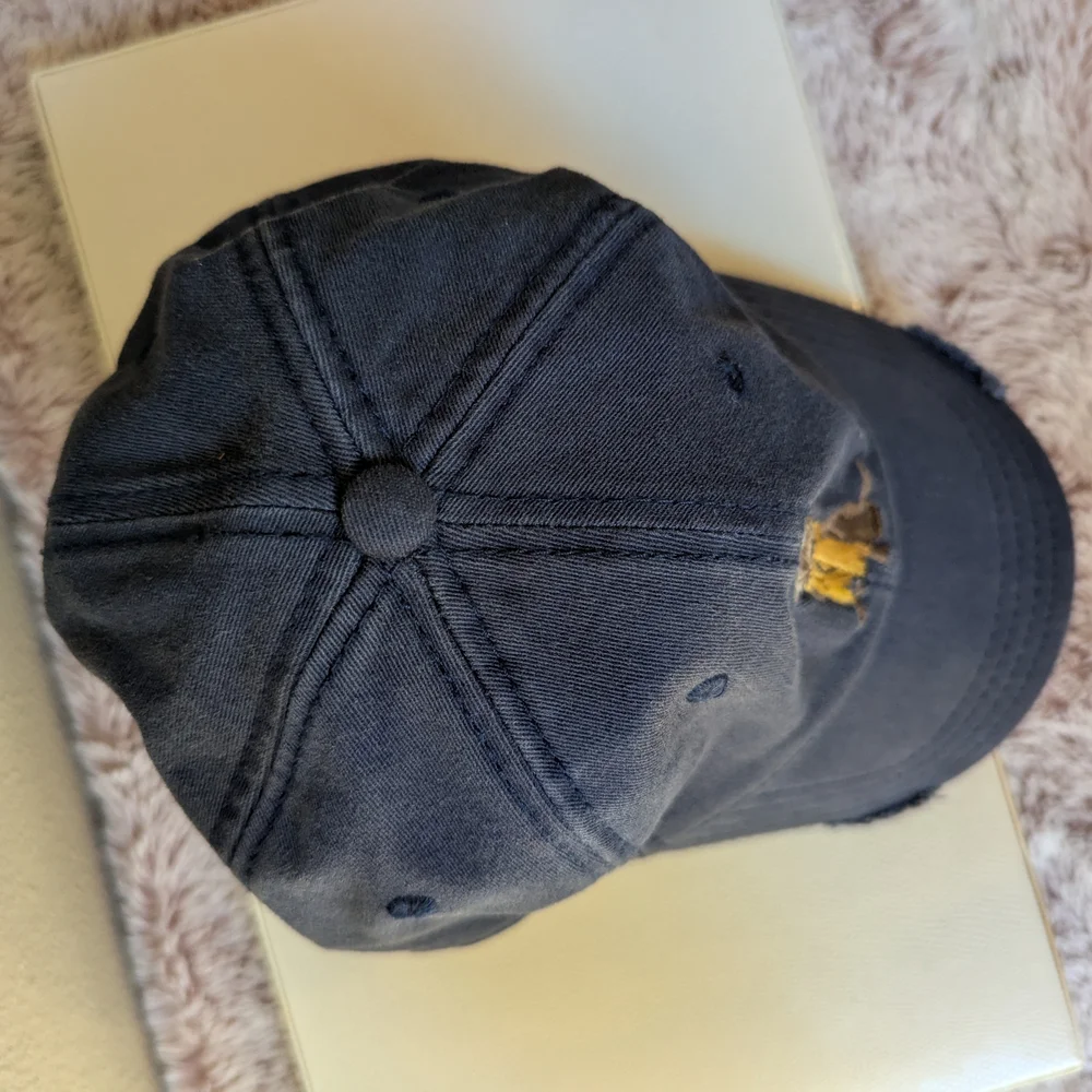 Daniel Cremieux Navy Cap with Dog Embroidery - Picture 4 of 14